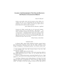 Closing the Endorsement Test Escape