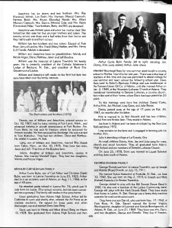 Josephine has six sisters and two brothers: Mrs. Ray (Florence