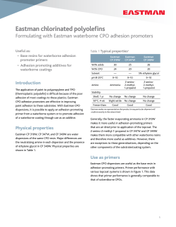 GN-411 Eastman Chlorinated Polyolefins