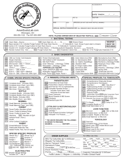 Print Lab Form