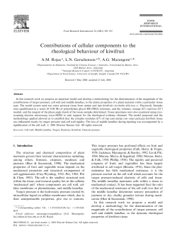 Contributions of cellular components to the rheological behaviour of