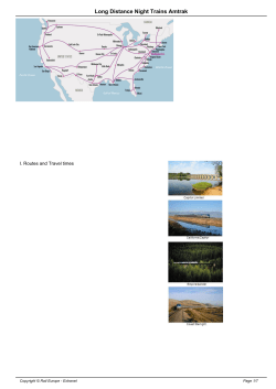 Long Distance Night Trains Amtrak