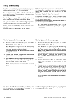 Filling and bleeding - Vetus