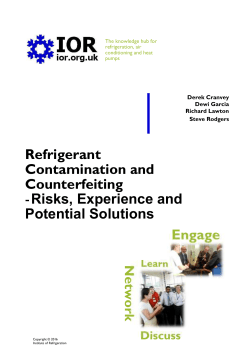 Risks, Experience and Potential Solutions