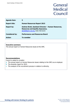 Human Resources Report 2015