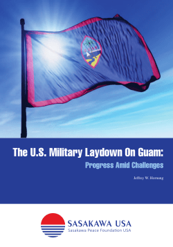 The U.S. Military Laydown On Guam:
