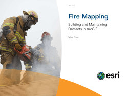 Fire Mapping: Building and Maintaining Datasets in ArcGIS