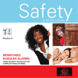 HOME SECURITY INSTALLED FOR