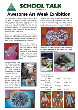 School Talk Nov 2015