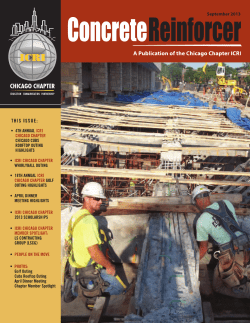 2013-3 Concrete Reinforcer September 2013