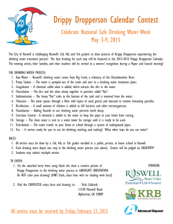 Drippy Dropperson Calendar Contest