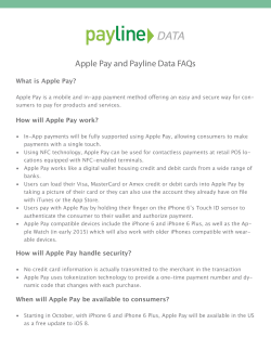 Apple Pay and Payline Data FAQs