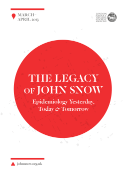 a PDF of the John Snow conference brochure