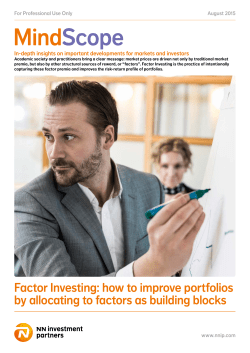 Factor Investing