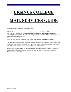 mail services guide