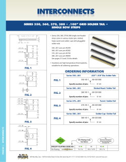 350-10-164-00-001000 Datasheet