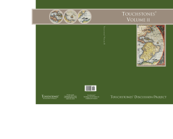 Touchstones Volume II Student Edition