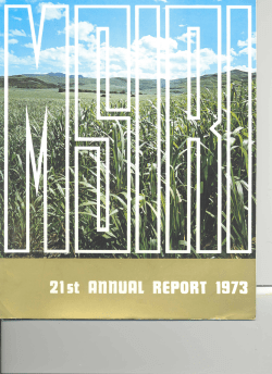 MSIRI Annual Report 1973 - BEEP-IRD