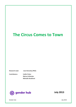 The Circus Comes to Town