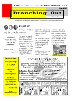 July 2009 - The Branch