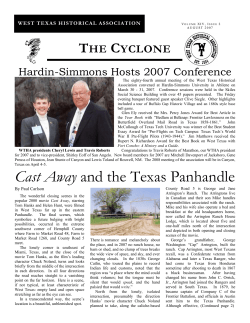Cast Away and the Texas Panhandle - Southwest Collection/Special