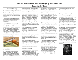 2.3 Blueprint for Rule