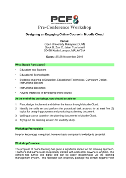 details about this workshop. - PCF8