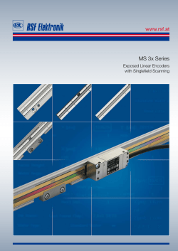 MS 3x Series - RSF Elektronik