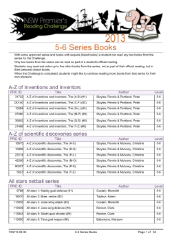 5-6 Series Books