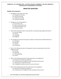 to View - Jashbhai Maganbhai Patel College of Commerce