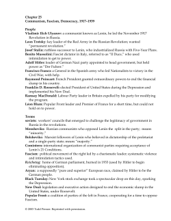 Answers - Social Studies