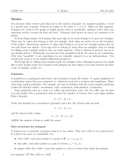 Meshes - CIM (McGill)