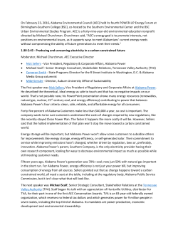 Producing and consuming electricity in a carbon