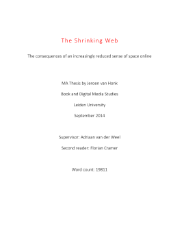 The Shrinking Web
