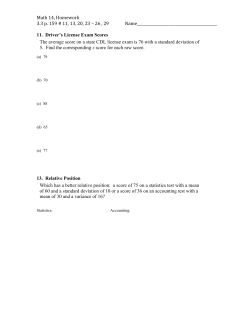 Math 14, Homework 3.3 p. 159 # 11, 13, 20, 23 &ndash; 26 , 29 Name____