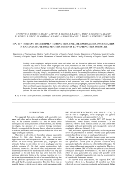 bpc 157 therapy to detriment sphincters failure
