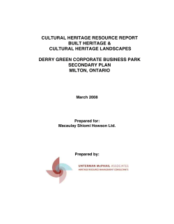 Derry Green Corporate Business Park Secondary