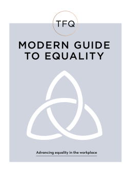 modern guide to equality