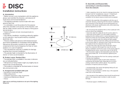 Installation instructions