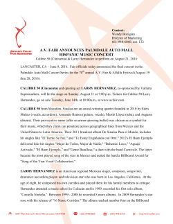 Release - City of Lancaster