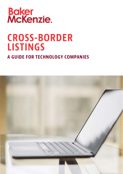 Cross-Border Listings