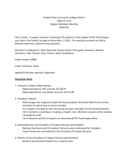 Minutes - Feather River College