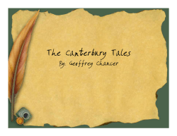 The Canterbury Tales