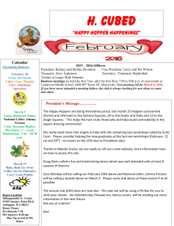 Anne L Lucas - Happy Hoppers Square Dance Club