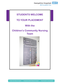 Children`s Community Nursing Team