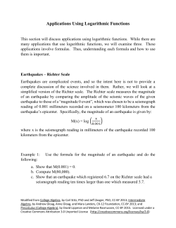 Applications Using Logarithmic Functions )