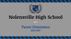 Nolensville High School - Williamson County Schools