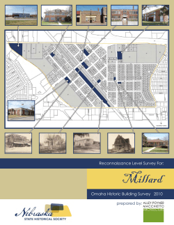 Millard - Nebraska State Historical Society