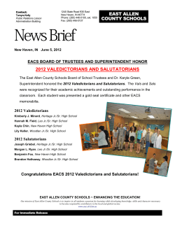 News Brief - 2012 Val Sal Honored
