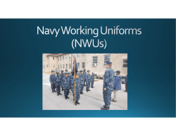 NWUs Info slides - Training Ship Reina Mercedes